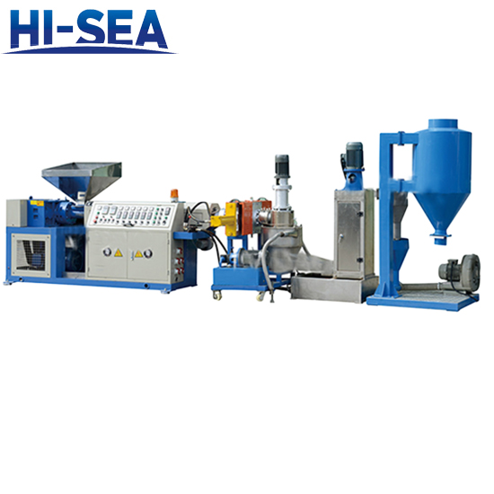 LDK Series Water Ring Hot Shear Recycling Pelletizer